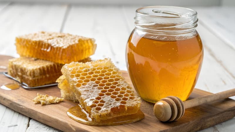 عسل کوهی با موم انتخابی متفاوت برای بازار محصولات طبیعی